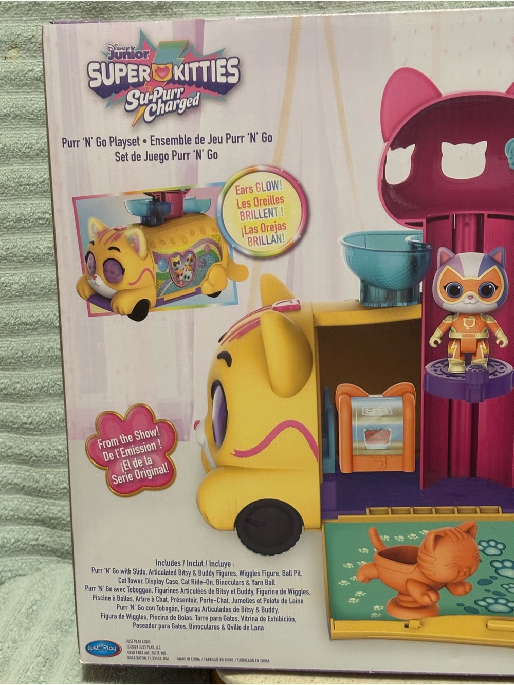 Super Kitties Purr 'N' Go Playset - Su-Purr Charged. Disney Junior. NEW! - Picture 12 of 15